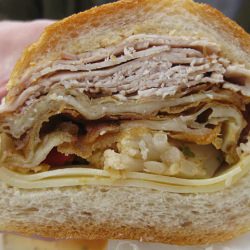 Pork Hero sandwich from Defonte’s