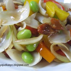 Lily Bulb Stir Fry