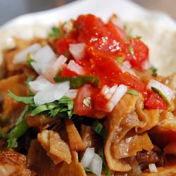 Pork Esophagus Taco – Buche