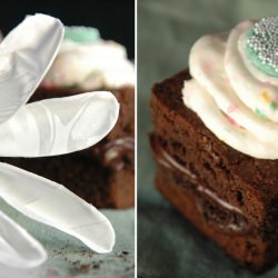 Minty Fun Fetti Fudge Cake