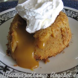 Molten Butterscotch Cake