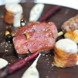Best End of Roe Deer Baked in Hay