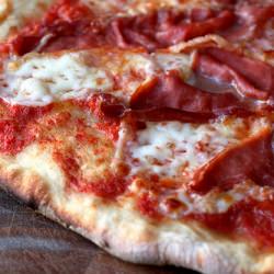 Prosciutto and Arugula Pizza