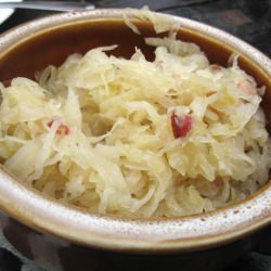 Sauerkraut at Astoria Beer Gardens