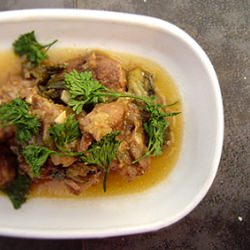 White Rum- Rosemary Mutton Stew