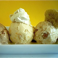 Deconstructed Banana Pie Ice Cream