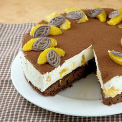 Orange Mascarpone Quark Torte
