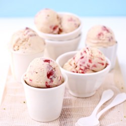 Strawberry Vanilla Bean Ice Cream