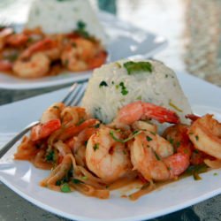 Spicy Tequila Shrimp
