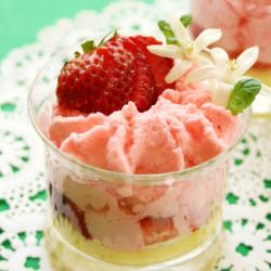 Orange and Strawberry Verrines