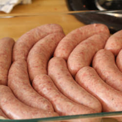 Homemade Bratwursts