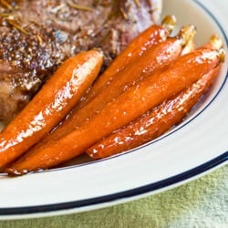 Vanilla Glazed Baby Carrots