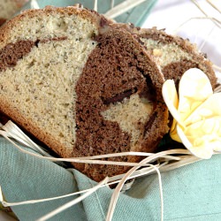 Marbled Banana Chocolate Bread