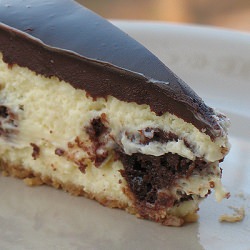 Brownie Mosaic Cheesecake