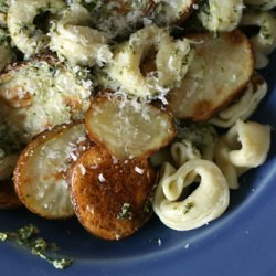 Tortellini with Potatoes and Pesto