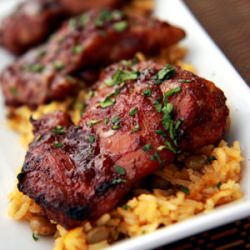 Guava BBQ Chicken Thighs