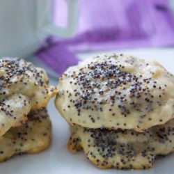 Ginger Poppy Seed Tea Thyme Cookies