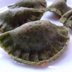 Home-made Spinach Ravioli