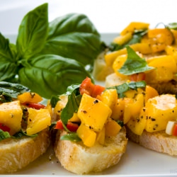 Yellow Bruschetta