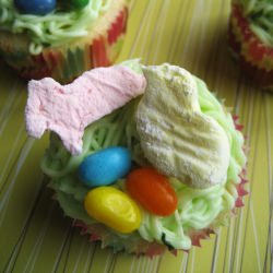 Easter Basket Cupcakes