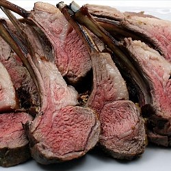 Mustard Crusted Rack of Lamb
