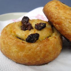 Raisin Cardamom Pastry Rolls