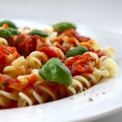 Fusilli With Roma Tomato Sauce