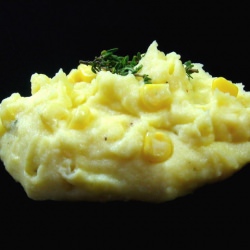 Golden Corn and Potato Mash