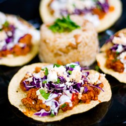 Picadillo Tostadas