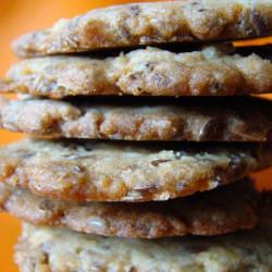 Flax and Coconut Cookies