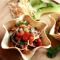 Beef Tostadas with Pico de Gallo