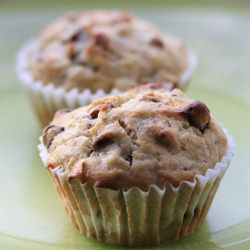Chocolate Chip & Banana Muffins
