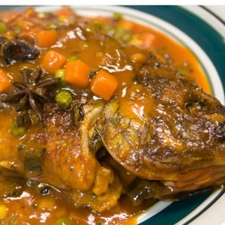 Red Cooked Tilapia