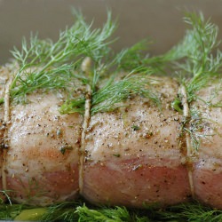 Pork Loin with Rosemary and Fennel