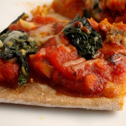 Pesto Sausage & Lacinato Kale Pizza