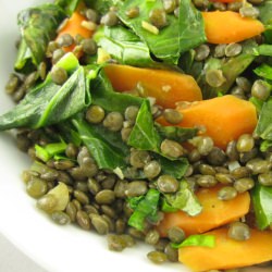 Collards, Carrots, and Lentils