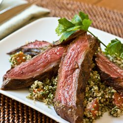 Grilled Steak Tabbouleh Salad