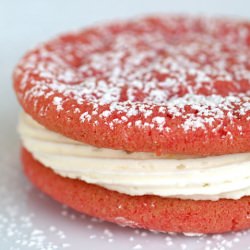 Raspberry Sandwich Cookies