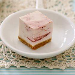 Strawberry Marble Cheesecake