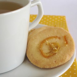 Candied Orange Sugar Cookies