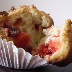 Pink Sugared-almonds Muffins