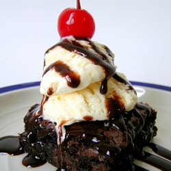 Brownie Sundae