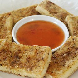 Pan Fried Crispy Tofu