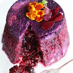 Brioche Berry Pudding