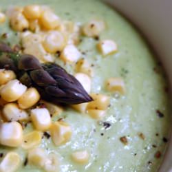 Raw Cream of Asparagus Soup