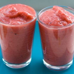 Tropical Pink Cashew Juice Smoothie