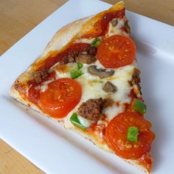Artsian Bread Pizza Slice