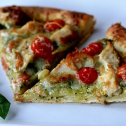 Chicken Pesto Pizza