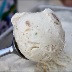 Coconut Lime Crunch Ice Cream