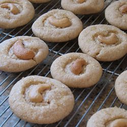 Cashew Sugar Cookies